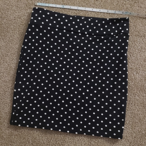 Xhilaration polka-dot pencil skirt - Picture 3 of 6